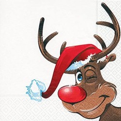 Serwetka papierowa - Rudolph